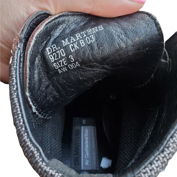 DR. MARTENS BROWN BOOTS - Picture 3 of 5